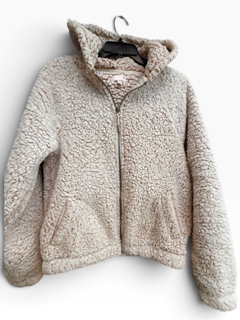 So Super Soft and Cozy Full Zip Hoodie Jacket Fall Winter Casual size Medium